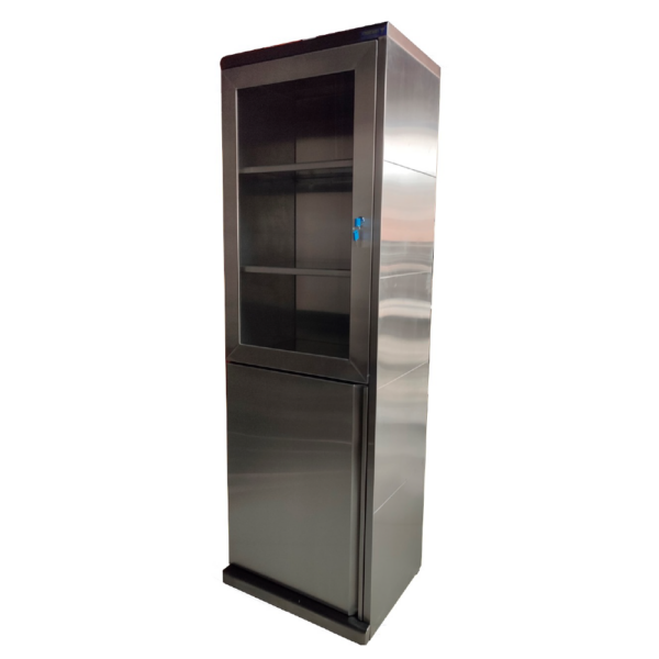 VITRINA 1 CUERPOS A INOX